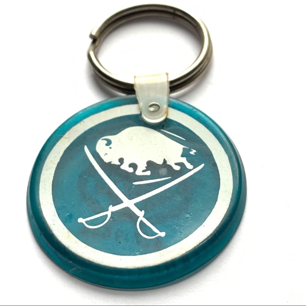 Vintage BUFFALO SABRES Keychain or ornament NHL